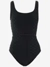 KARL LAGERFELD ONE-PIECE SWIMSUIT WITH LOGO