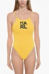 Karl Lagerfeld One-piece Swimsuit With Logo Print