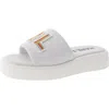 Karl Lagerfeld Opal Platform Sandal In White