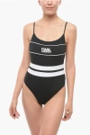 Karl Lagerfeld Open Back One-piece Swimsuit