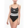 Karl Lagerfeld Open Back One-piece Swimsuit