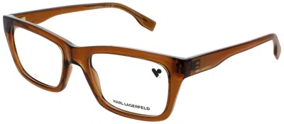 Karl Lagerfeld Optical Glasses Matte Black In Brown