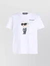 Karl Lagerfeld White Organic Cotton Logo T Shirt