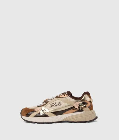 Karl Lagerfeld Orion Flora Trim Sneakers In Multi