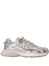 Karl Lagerfeld Orion Metallic-effect Panelled Low-top Sneakers
