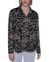Karl Lagerfeld Oversized Blouse In Multi