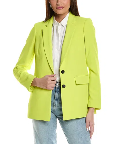Karl Lagerfeld Oversized Suit Jacket In Green