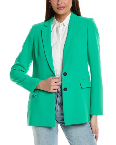 Karl Lagerfeld Oversized Suit Jacket In Green