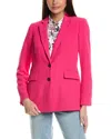 Karl Lagerfeld Oversized Suit Jacket In Pink
