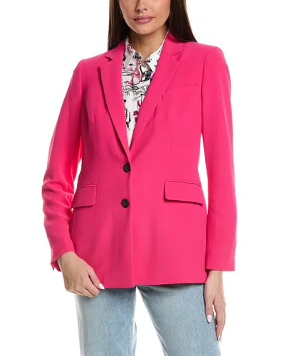 Karl Lagerfeld Oversized Suit Jacket In Pink