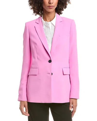 Karl Lagerfeld Oversized Suit Jacket In Pink
