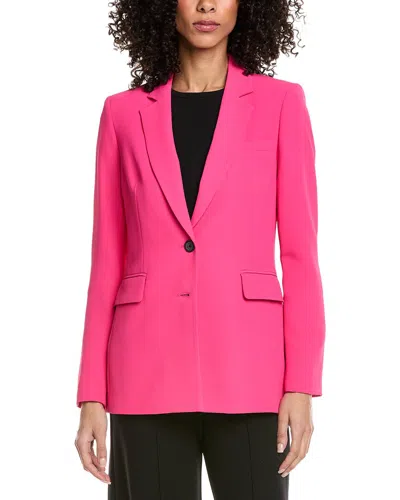 Karl Lagerfeld Oversized Suit Jacket In Pink