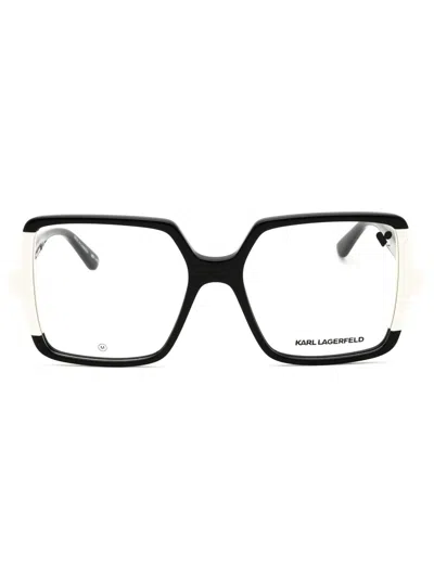 Karl Lagerfeld Oversized Women's Eyeglasses - Kl6169 In Black