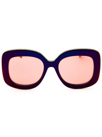 Karl Lagerfeld Oversized Women's Fashion Sunglasses In Multi