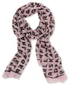 Karl Lagerfeld Oversized Wrap In Parfait Pink