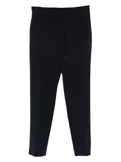 Karl Lagerfeld Pace Drawstring-fastening Trousers In Blue