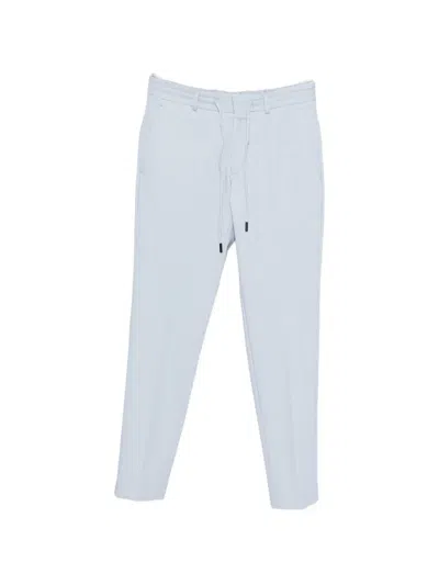 Karl Lagerfeld Pace Drawstring Trousers In Blue