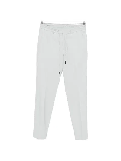 Karl Lagerfeld Pace Drawstring Trousers In White