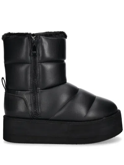 Karl Lagerfeld Padded Boots In Black