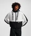 Karl Lagerfeld Padded Jacket In White