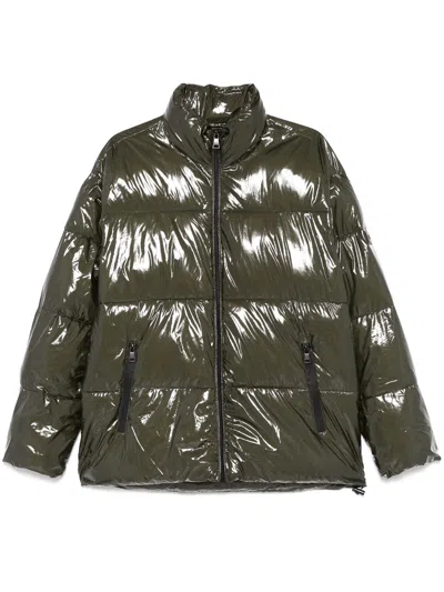 Karl Lagerfeld Padded Jacket In Green