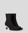 Karl Lagerfeld Panache Glitter Ankle Boots