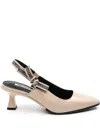 Karl Lagerfeld Panache Pumps In Neutrals