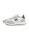 Karl Lagerfeld Panelled Sneakers In White