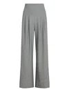 Karl Lagerfeld Pantalon Pinzas Gris In Gray