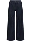 Karl Lagerfeld Mid-rise Wide-leg Jeans