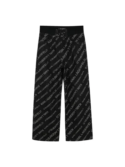Karl Lagerfeld Pants In Black