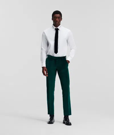 Karl Lagerfeld Pants Cosmos In Green