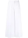 Karl Lagerfeld Bootcut Trouser In White