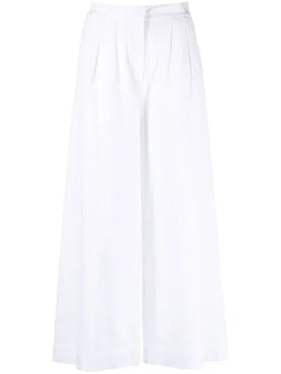 Karl Lagerfeld Bootcut Trouser In White