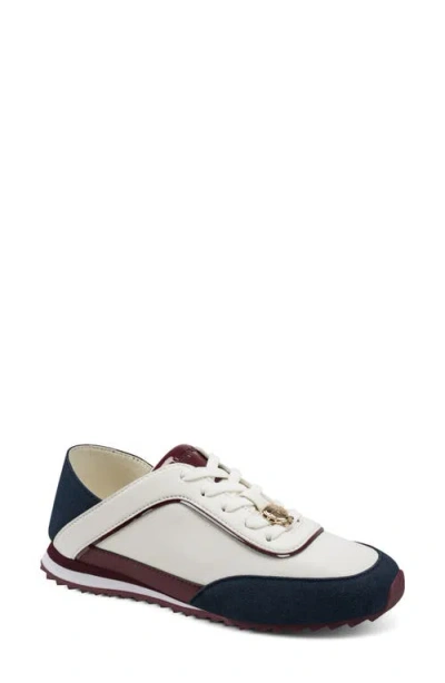 Karl Lagerfeld Paris Anelise Lace Up Sneaker In Multi