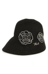 Karl Lagerfeld Paris Camelia Reader Hat
