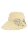 Karl Lagerfeld Paris Camelia Reader Hat