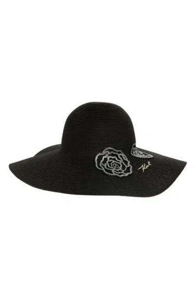 Karl Lagerfeld Paris Camelia Sun Hat