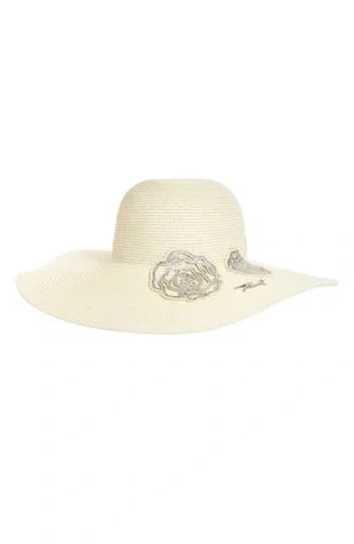 Karl Lagerfeld Paris Camelia Sun Hat