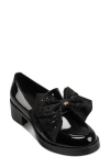 Karl Lagerfeld Paris Camilia Bow Loafer In Animal Print