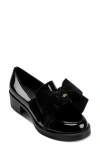 Karl Lagerfeld Paris Camilia Bow Loafer In Black