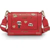 Karl Lagerfeld Paris Camille Crossbody In Red