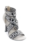 Shop Karl Lagerfeld Paris Careliz Sandal In Soft White