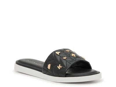 Karl Lagerfeld Paris Carenza Sandal In Black