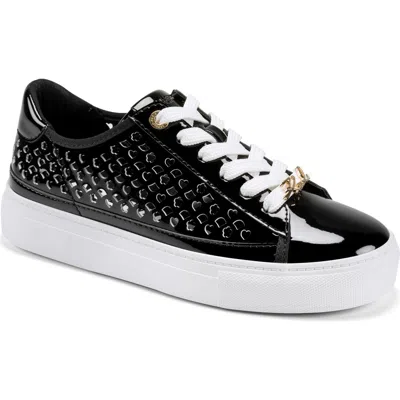 Karl Lagerfeld Paris Caswell Platform Sneaker In Multi