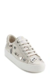 Karl Lagerfeld Paris Cate Pins Platform Sneaker In Soft White