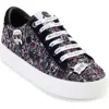 Karl Lagerfeld Paris Cate Pins Platform Sneaker In Multi/black