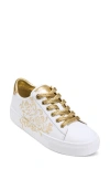 Karl Lagerfeld Paris Cate Rococo Sneaker In White