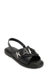 Karl Lagerfeld Paris Charla Slingback Sandal In Black
