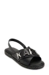 Karl Lagerfeld Paris Charla Slingback Sandal In Black